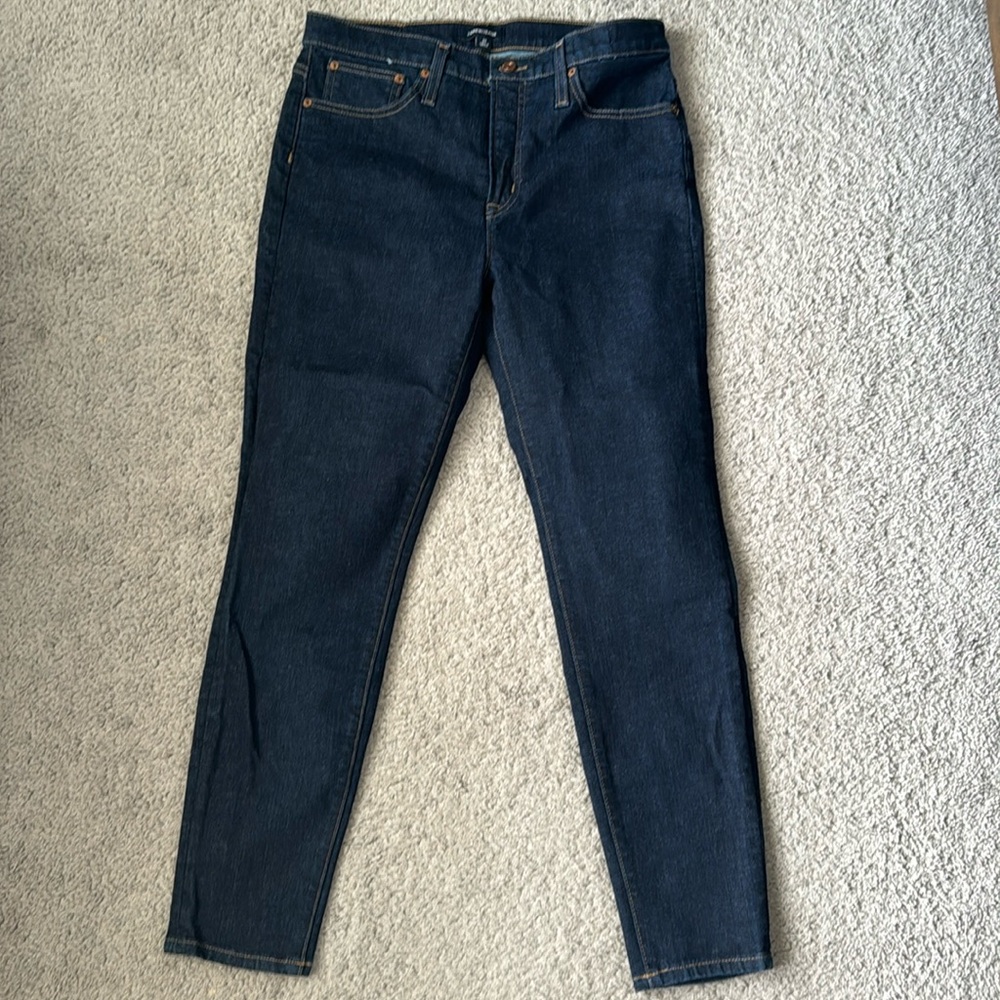 J Crew high rise skinny jean